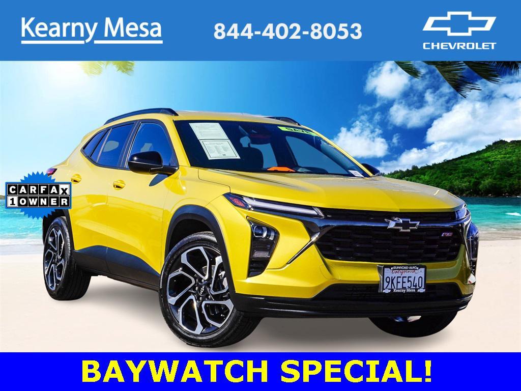 used 2024 Chevrolet Trax car, priced at $19,898