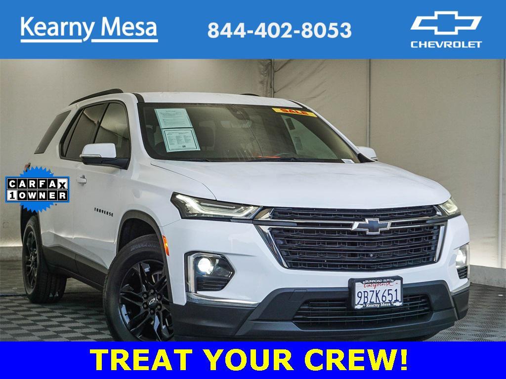 used 2022 Chevrolet Traverse car, priced at $27,408