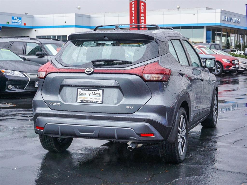 used 2021 Nissan Kicks car, priced at $15,948
