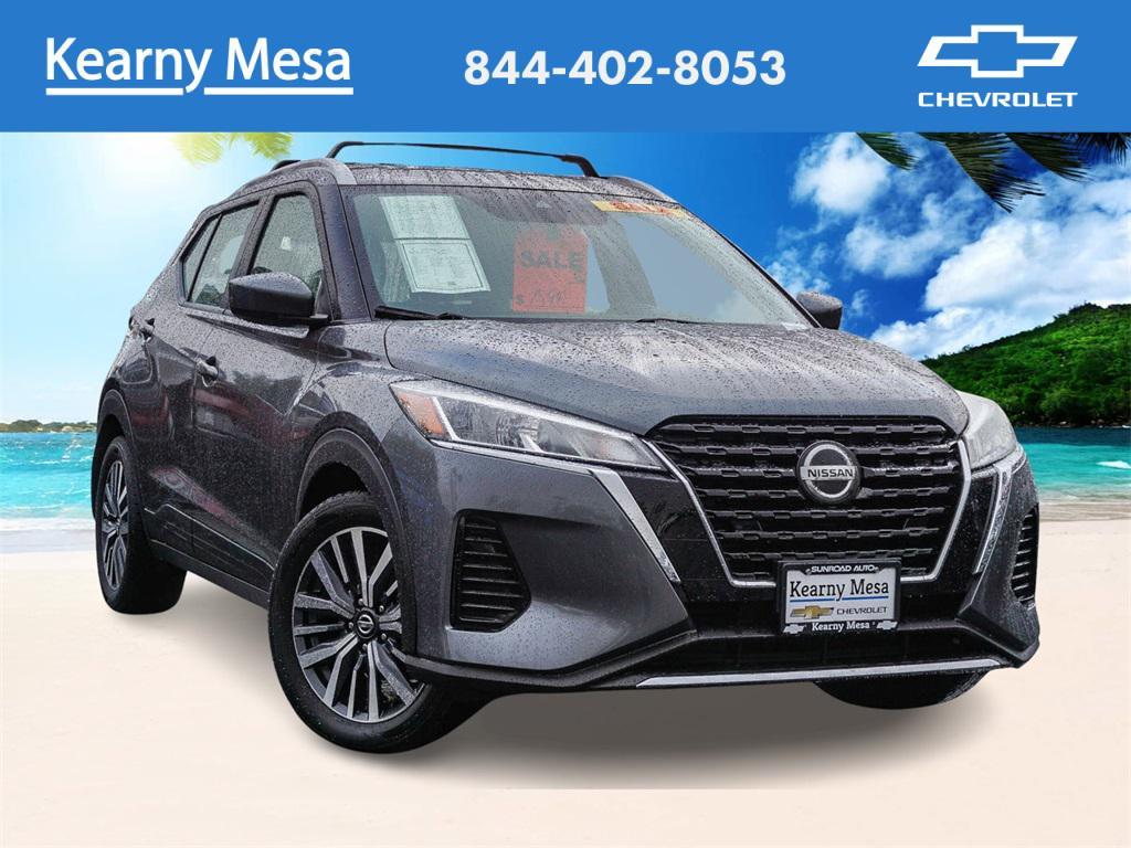 used 2021 Nissan Kicks car, priced at $15,948