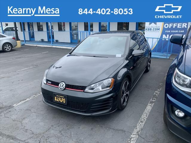 used 2017 Volkswagen Golf GTI car, priced at $15,689