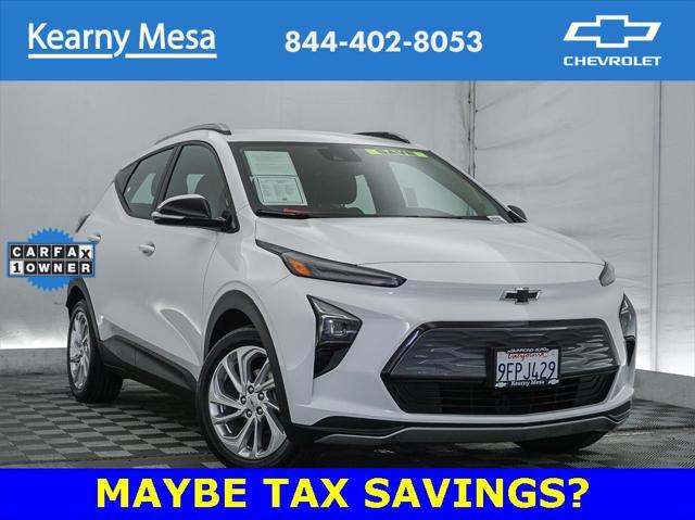 used 2023 Chevrolet Bolt EUV car, priced at $19,986