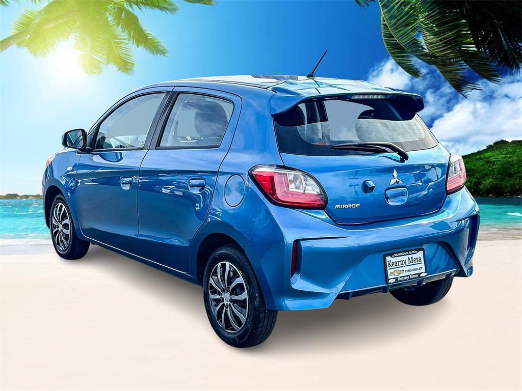 used 2021 Mitsubishi Mirage car, priced at $10,000