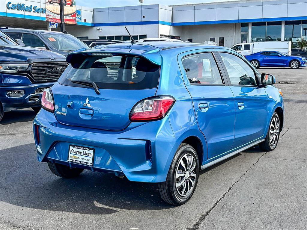used 2021 Mitsubishi Mirage car, priced at $10,000