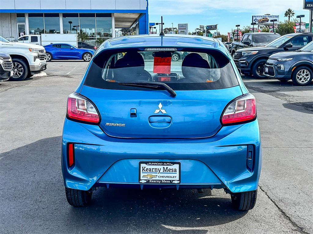 used 2021 Mitsubishi Mirage car, priced at $10,000