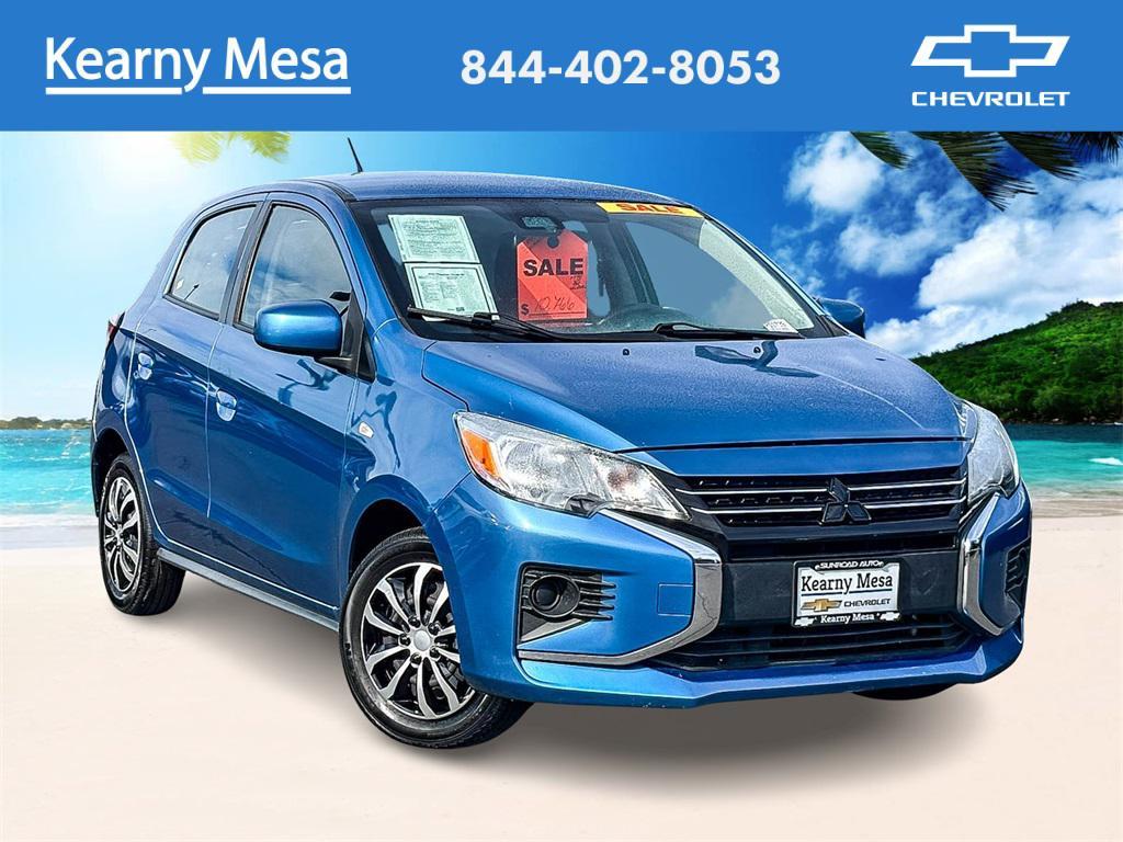 used 2021 Mitsubishi Mirage car, priced at $10,000