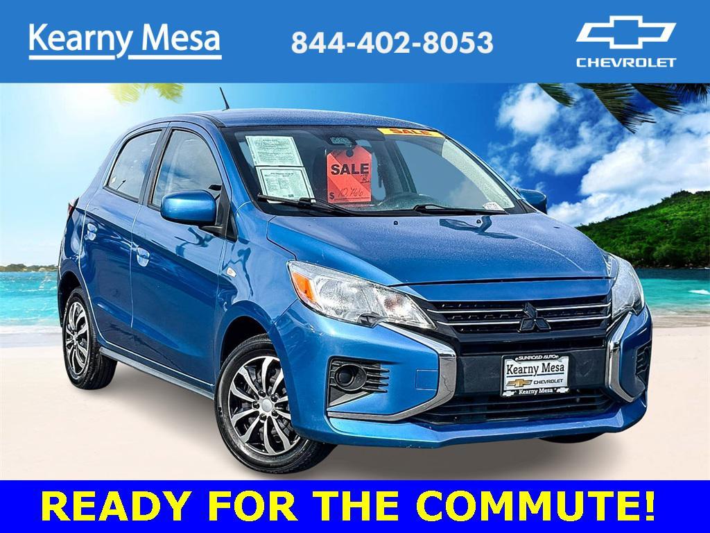 used 2021 Mitsubishi Mirage car, priced at $10,000