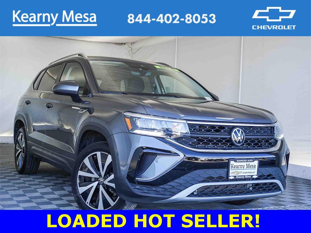 used 2024 Volkswagen Taos car, priced at $19,804
