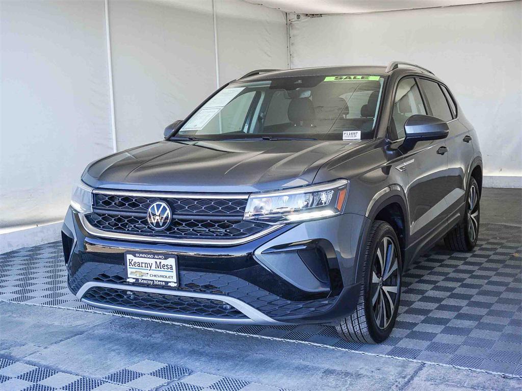 used 2024 Volkswagen Taos car, priced at $19,804