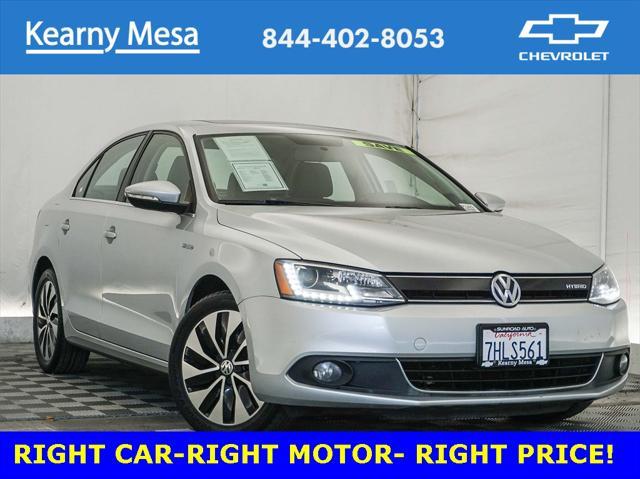 used 2014 Volkswagen Jetta Hybrid car, priced at $7,906