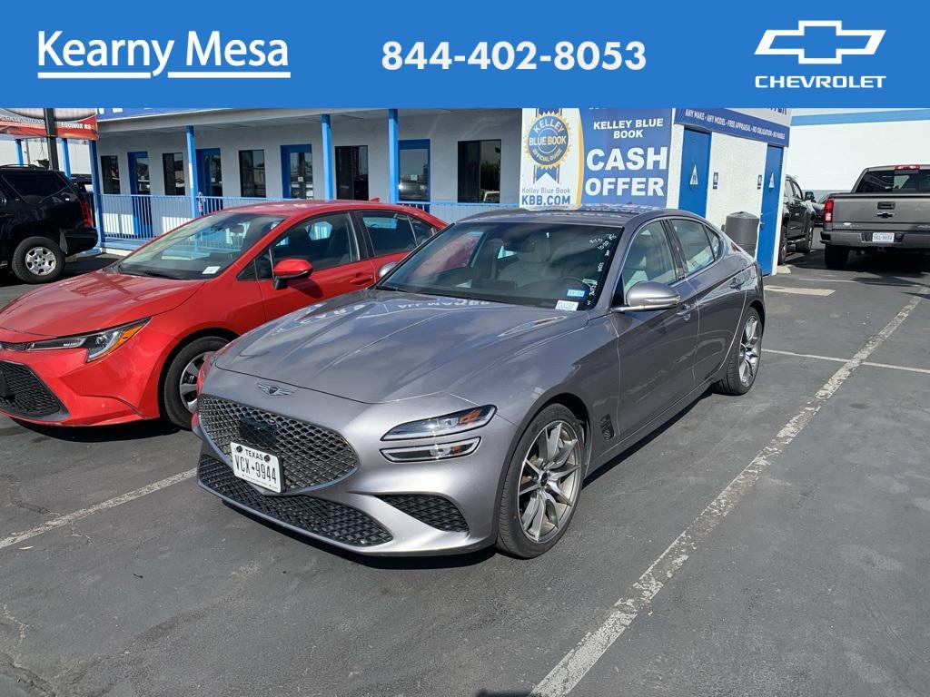 used 2024 Genesis G70 car, priced at $27,833