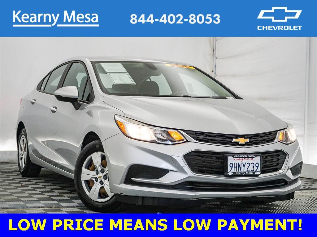 used 2017 Chevrolet Cruze car, priced at $9,594