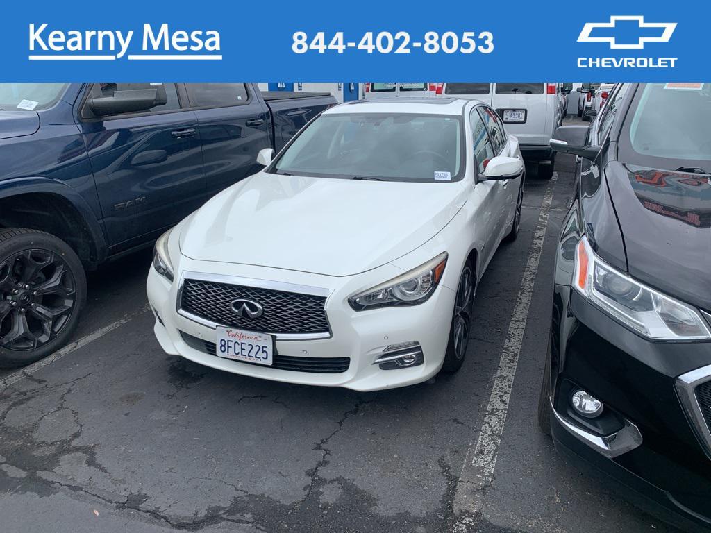 used 2016 INFINITI Q50 Hybrid car, priced at $15,424