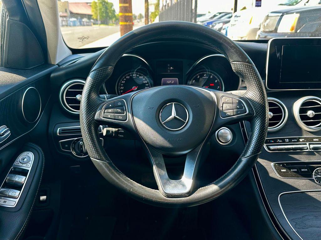 used 2017 Mercedes-Benz C-Class car, priced at $14,995