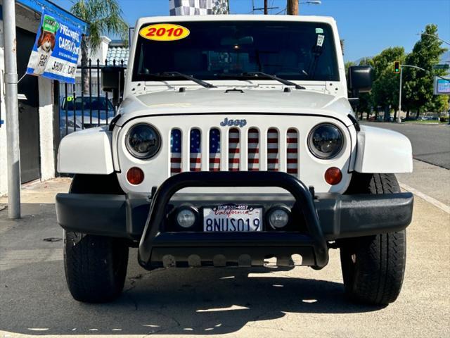 used 2010 Jeep Wrangler Unlimited car, priced at $17,500