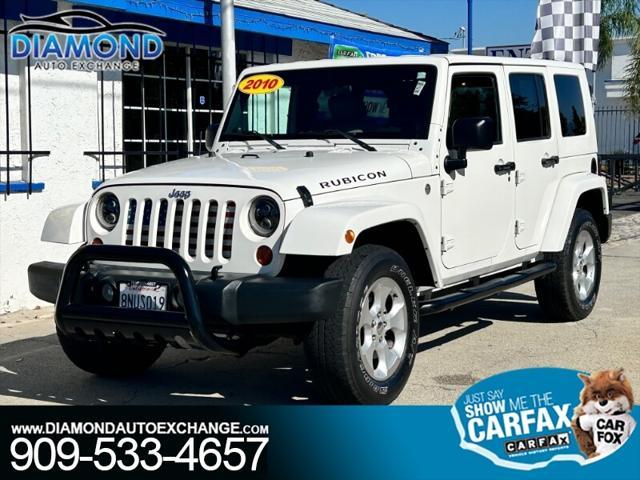 used 2010 Jeep Wrangler Unlimited car, priced at $18,000