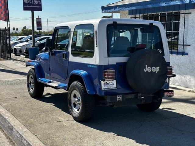 used 1995 Jeep Wrangler car, priced at $12,500