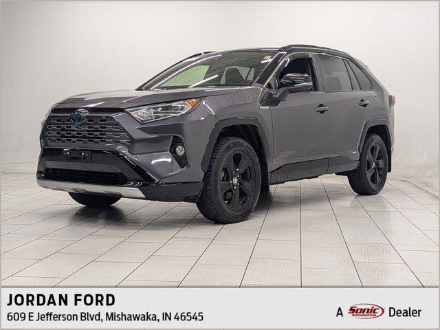 used 2020 Toyota RAV4 Hybrid car, priced at $27,499
