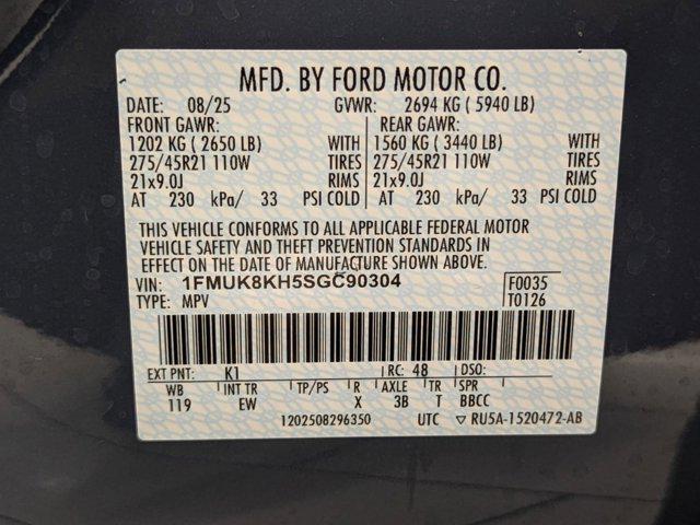 new 2025 Ford Explorer car, priced at $48,786