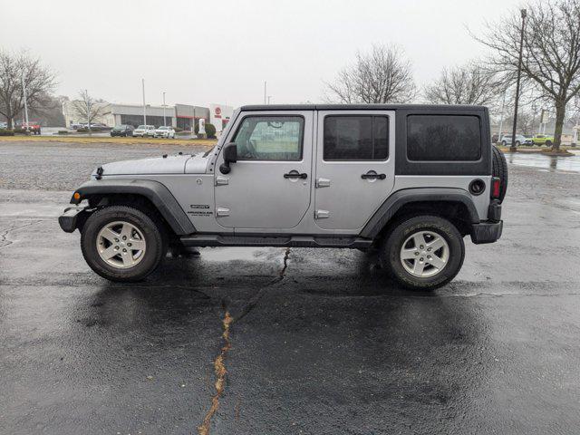 used 2015 Jeep Wrangler Unlimited car, priced at $15,999