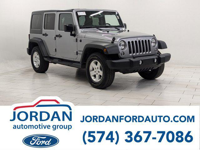 used 2015 Jeep Wrangler Unlimited car, priced at $15,698