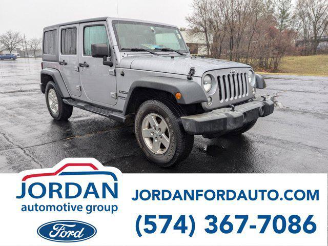 used 2015 Jeep Wrangler Unlimited car, priced at $15,999