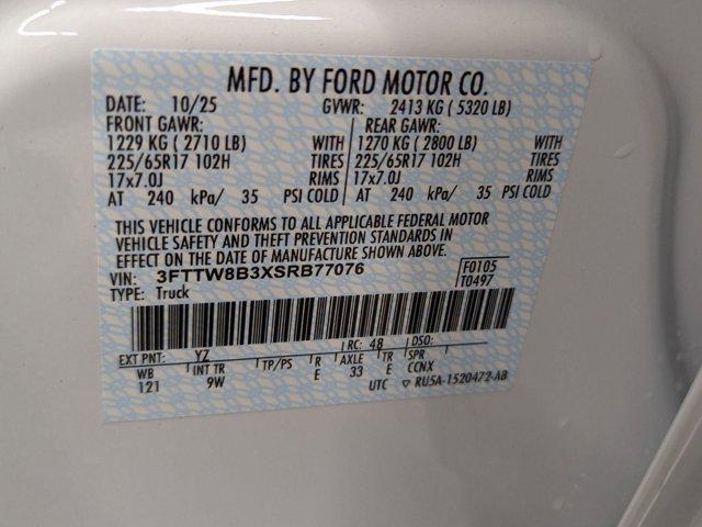 new 2025 Ford Maverick car, priced at $33,418