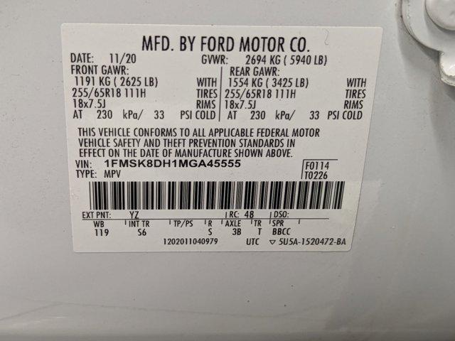 used 2021 Ford Explorer car, priced at $25,598