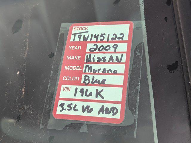 used 2009 Nissan Murano car, priced at $4,999