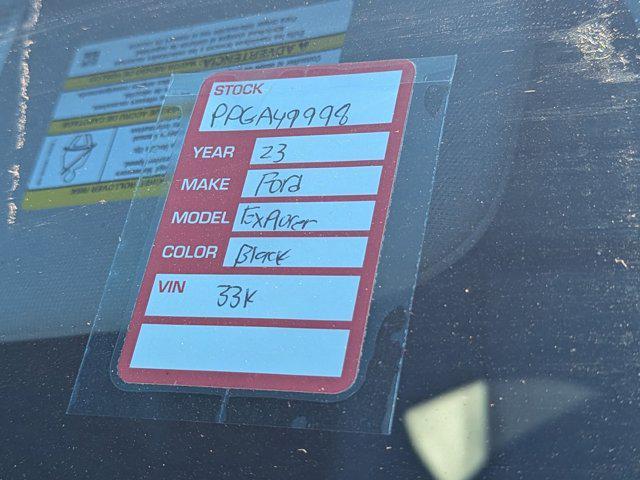used 2023 Ford Explorer car, priced at $34,999