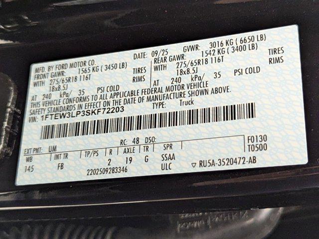 new 2025 Ford F-150 car, priced at $56,210