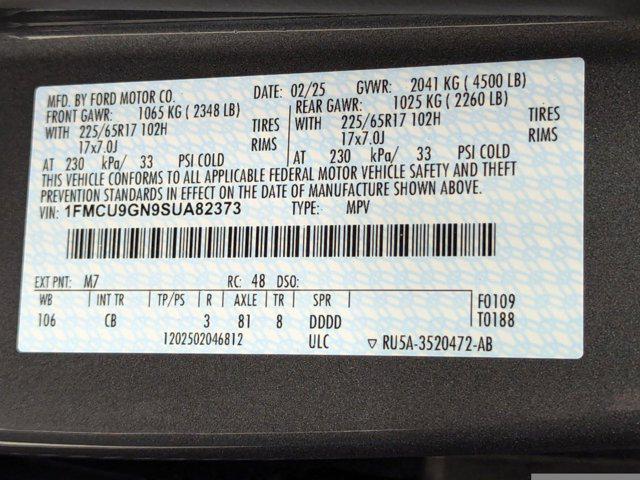 new 2025 Ford Escape car, priced at $31,032