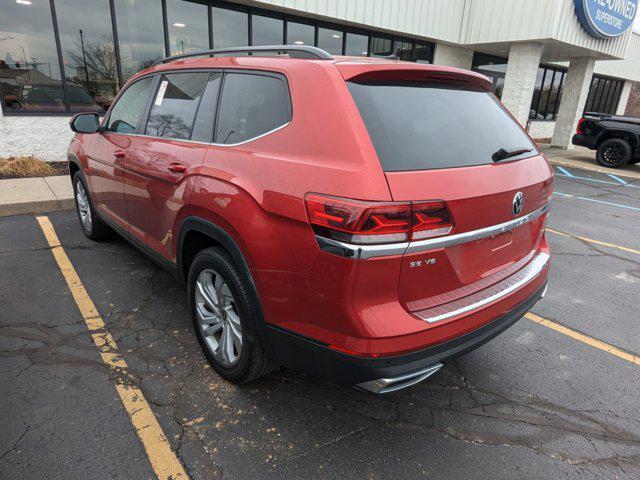 used 2021 Volkswagen Atlas car, priced at $28,999