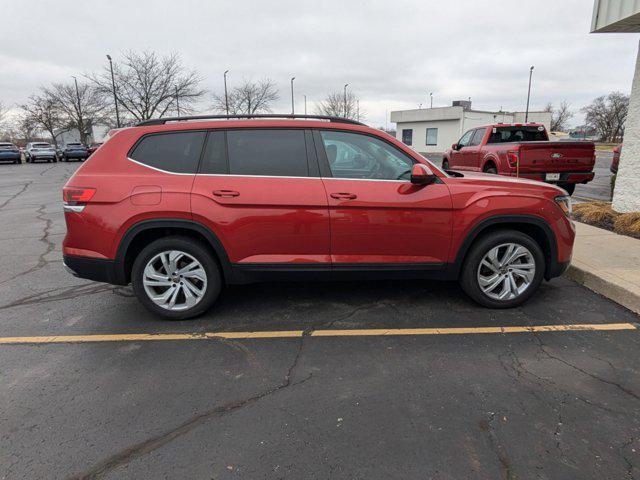 used 2021 Volkswagen Atlas car, priced at $28,999