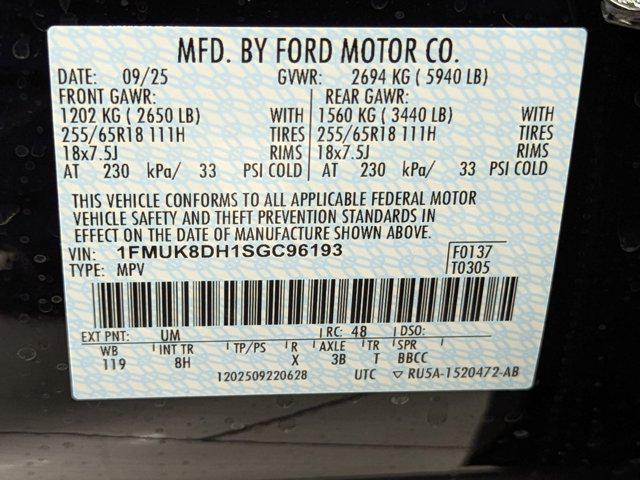 new 2025 Ford Explorer car, priced at $42,661