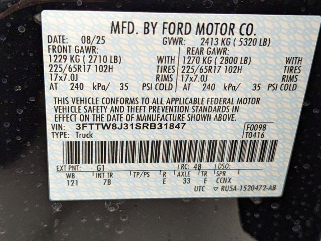 new 2025 Ford Maverick car, priced at $37,166