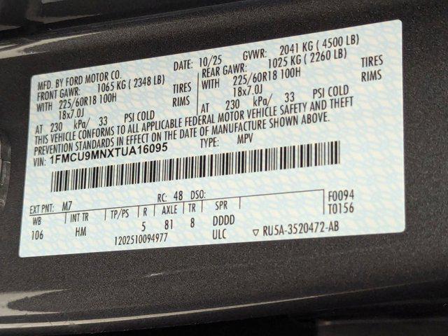 new 2026 Ford Escape car, priced at $35,448