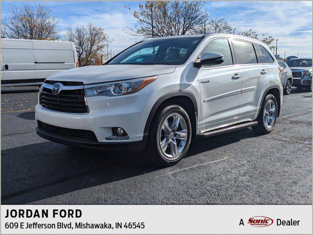 used 2015 Toyota Highlander Hybrid car, priced at $23,999