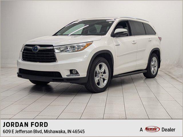 used 2015 Toyota Highlander Hybrid car, priced at $23,699