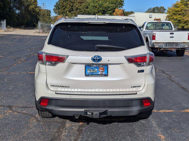 used 2015 Toyota Highlander Hybrid car, priced at $23,999