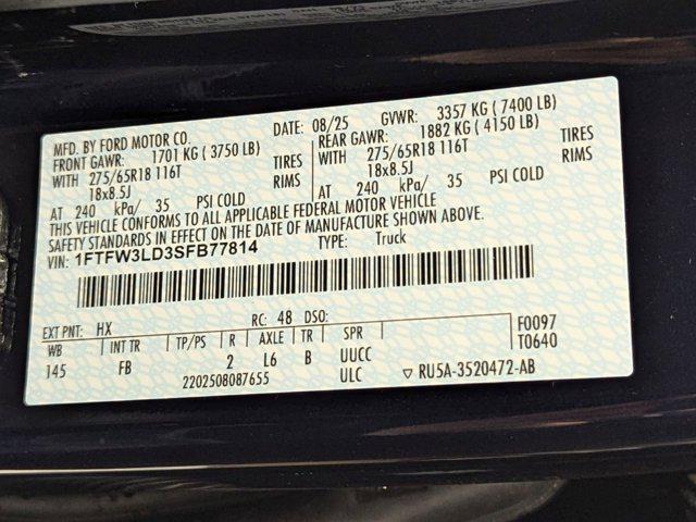 new 2025 Ford F-150 car, priced at $58,829