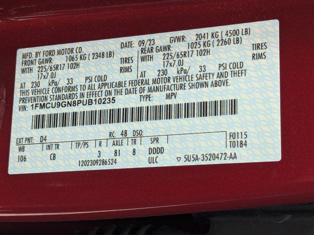 used 2023 Ford Escape car, priced at $25,799