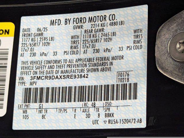 new 2025 Ford Bronco Sport car, priced at $40,445