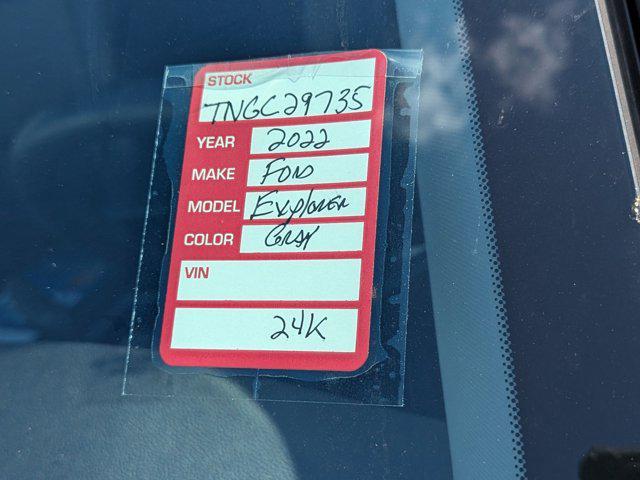 used 2022 Ford Explorer car, priced at $31,999