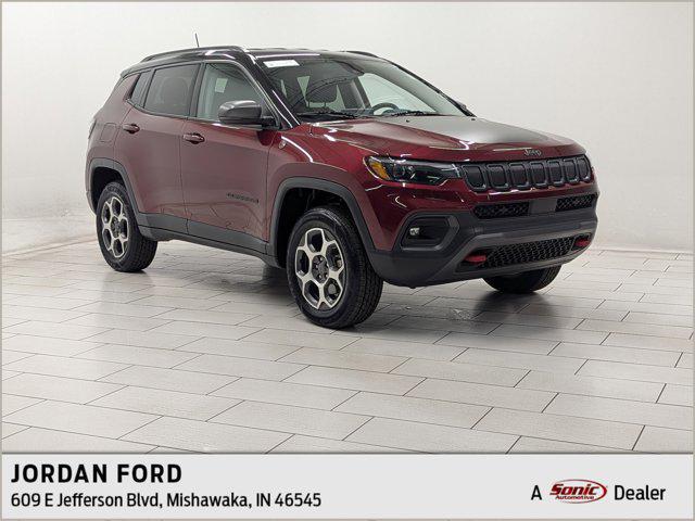 used 2022 Jeep Compass car, priced at $21,998