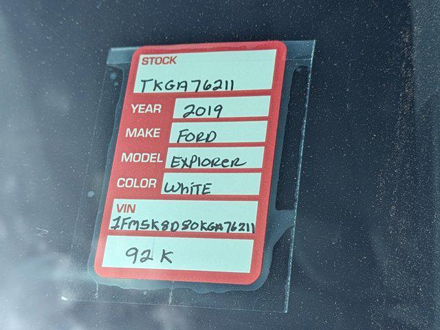 used 2019 Ford Explorer car, priced at $18,999