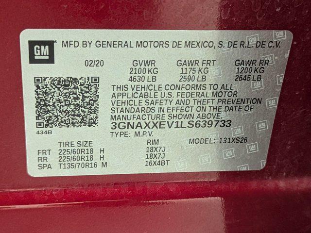 used 2020 Chevrolet Equinox car, priced at $18,997