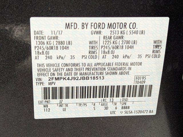 used 2018 Ford Edge car, priced at $13,499