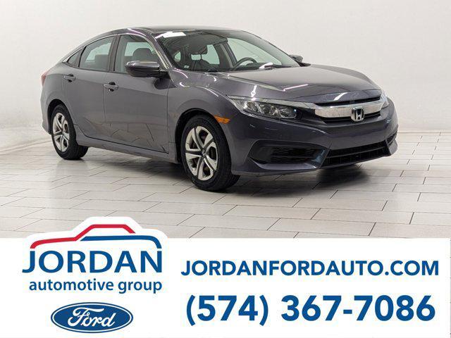 used 2016 Honda Civic car, priced at $13,499