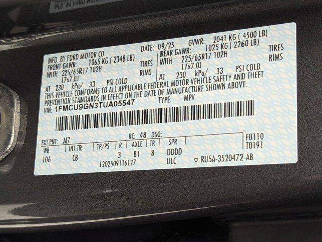 new 2026 Ford Escape car, priced at $33,514